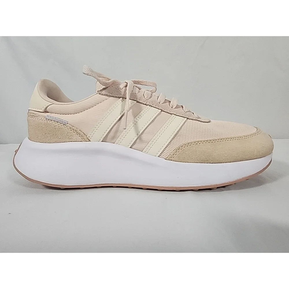 Adidas Run 70s Running Shoes Sneakers Wonder Quartz Chalk HP7858‎ Woman Size 9